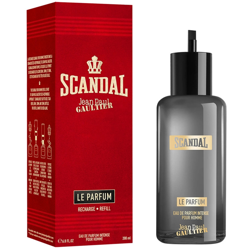 Jean Paul Gaultier Scandal Le Parfum Him EDP Refill 200 Ml 4 Jean Paul Gaultier Scandal Le Parfum Him EDP Refill 200 Ml - Billede 2
