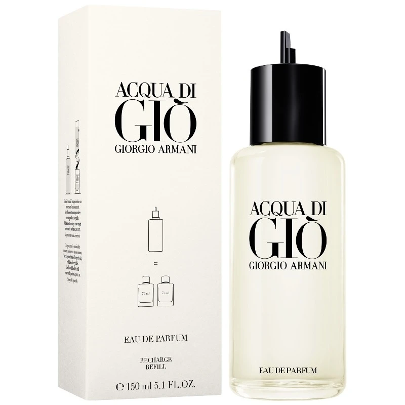 Giorgio Armani Acqua Di Giò EDP Refill 150 Ml 4 Giorgio Armani Acqua Di Giò EDP Refill 150 Ml - Billede 2