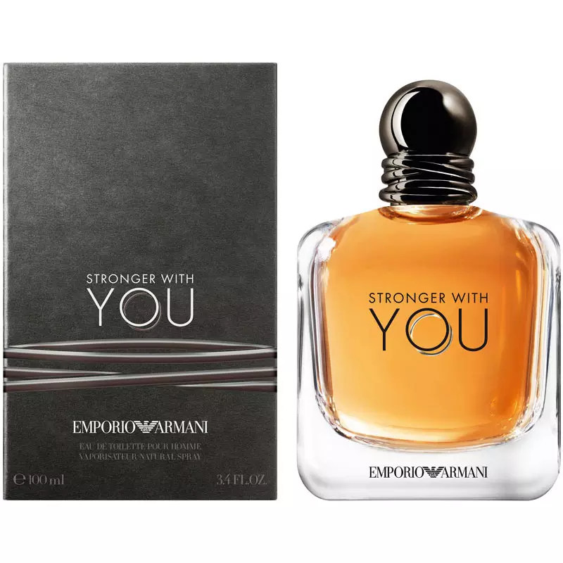 Giorgio Armani Stronger With You For Him EDT 100 Ml 4 Giorgio Armani Stronger With You For Him EDT 100 Ml - Billede 3
