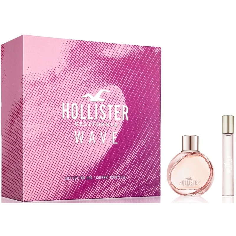 Hollister Wave For Her EDP 50 + 15 Ml Gift Set (Limited Edition) 3 Hollister Wave For Her EDP 50 + 15 Ml Gift Set (Limited Edition)