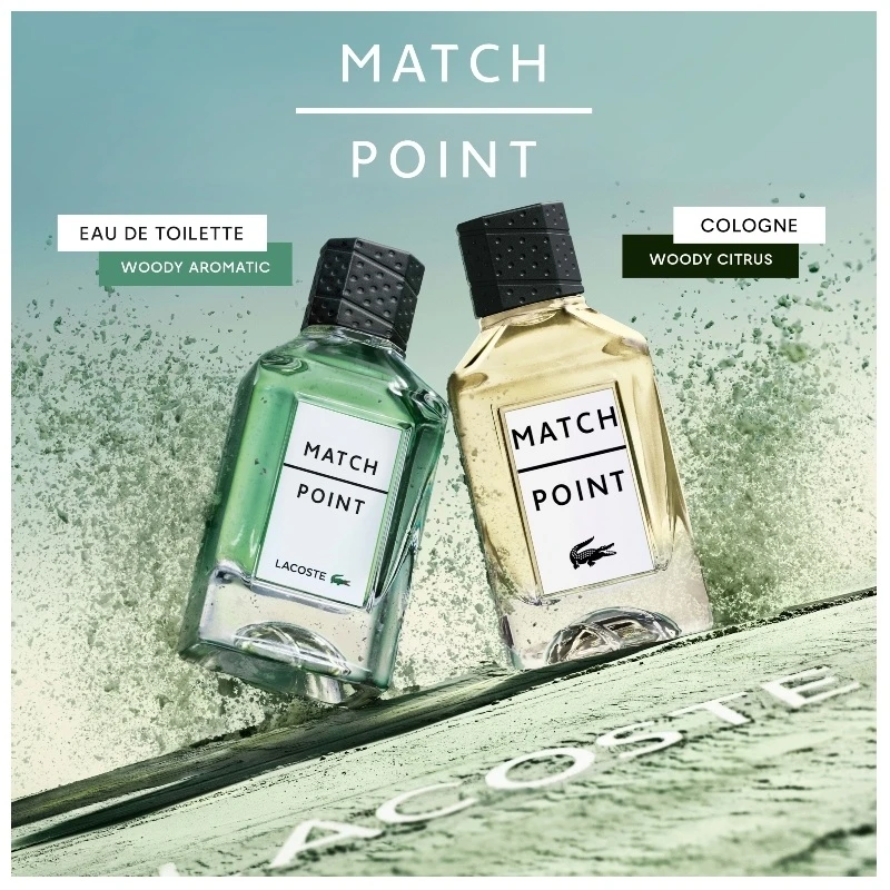 Lacoste Match Point Cologne EDT 100 Ml 7 Lacoste Match Point Cologne EDT 100 Ml - Billede 5