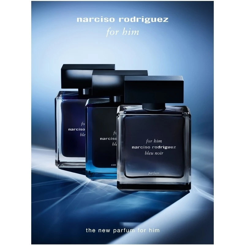 Narciso Rodriguez Bleu Noir For Him EDT 100 Ml 11 Narciso Rodriguez Bleu Noir For Him EDT 100 Ml - Billede 9