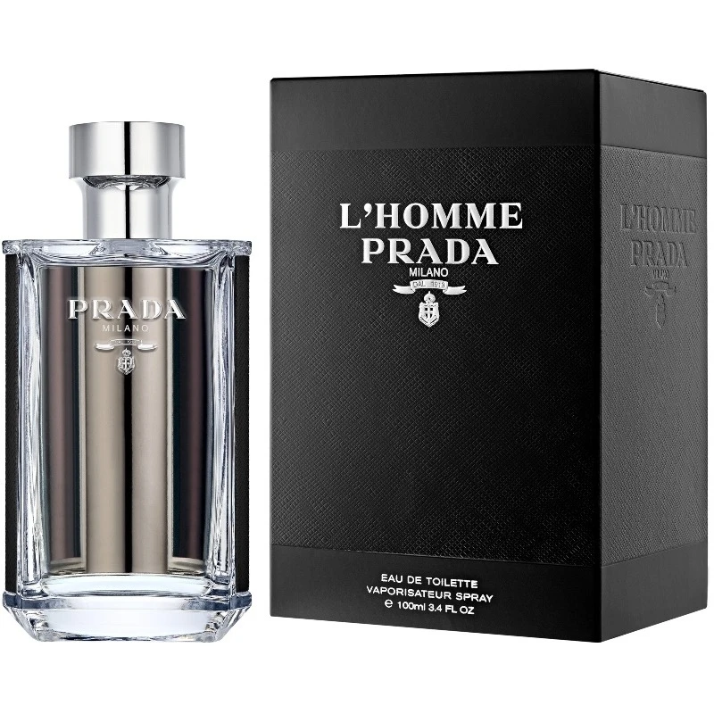 Prada L'Homme EDT 100 Ml 4 Prada L'Homme EDT 100 Ml - Billede 2