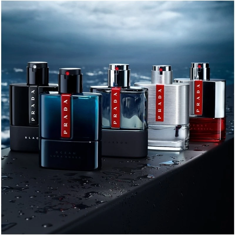 Prada Luna Rossa Carbon Men EDT 100 Ml 8 Prada Luna Rossa Carbon Men EDT 100 Ml - Billede 6
